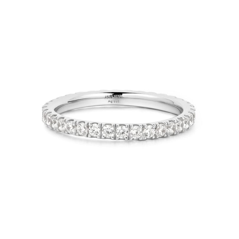 RNG Silver Pave Ring