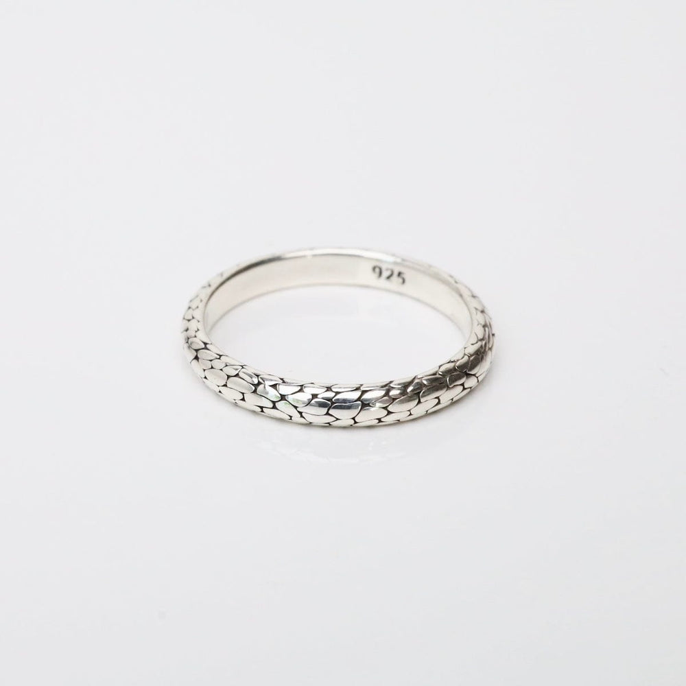 RNG Snake Skin Band Ring