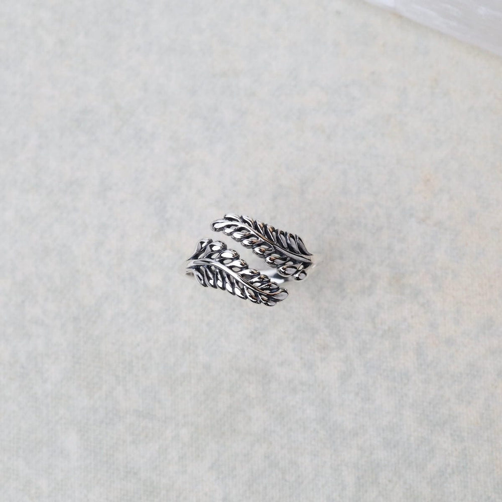 
                      
                        RNG Sprig Leaf Adjustable Ring
                      
                    