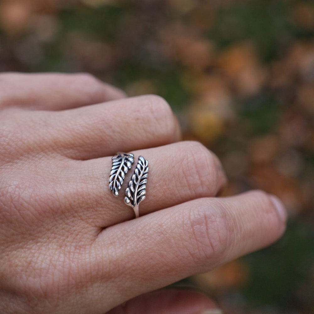 
                      
                        RNG Sprig Leaf Adjustable Ring
                      
                    