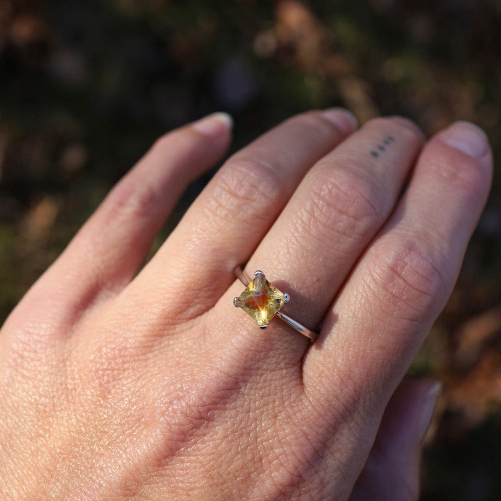 
                  
                    RNG Square Citrine Ring
                  
                