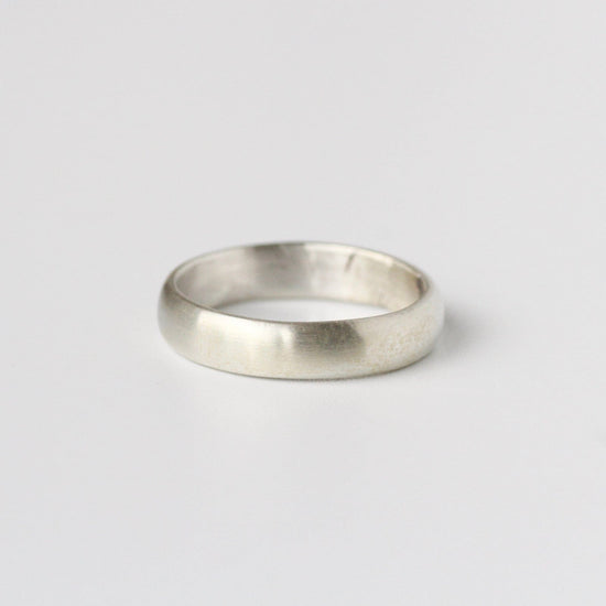 RNG Sterling Silver 4mm Half Round Band