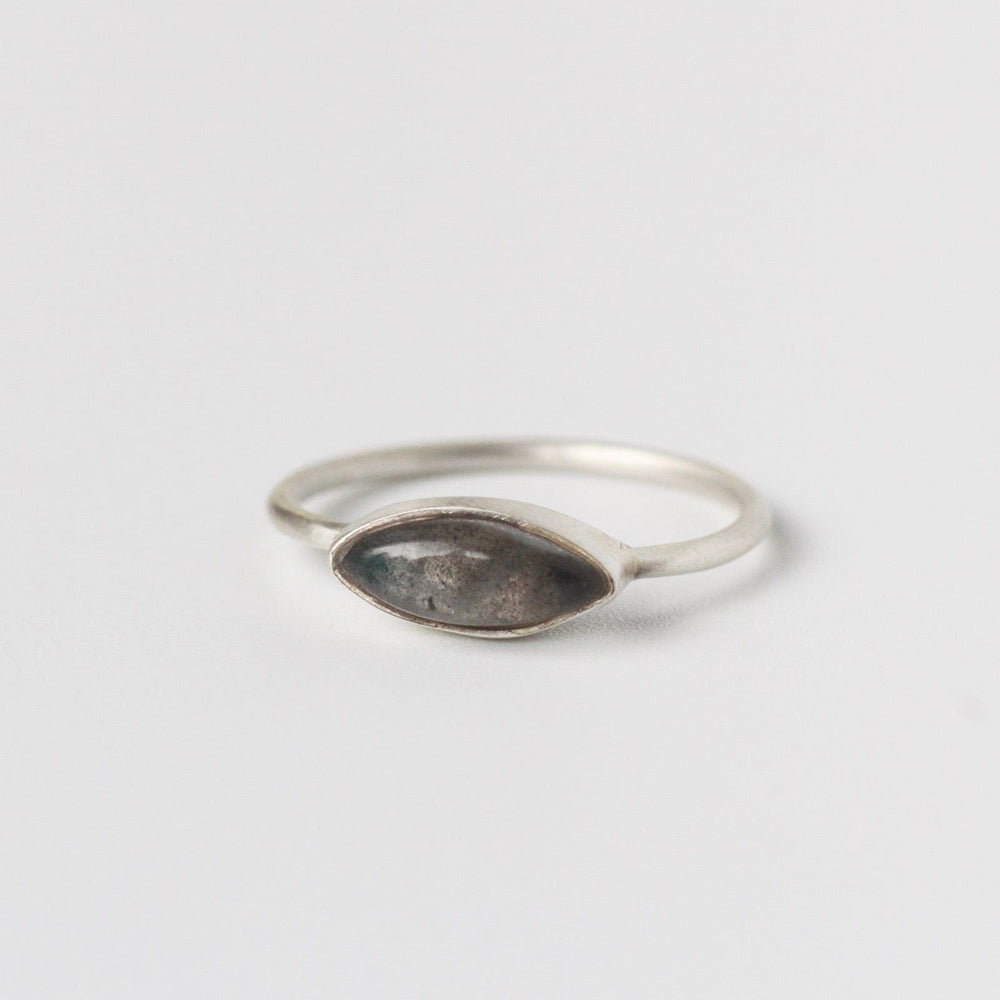 
                  
                    RNG Sterling Silver Cabochon Labradorite Marquis Ring
                  
                