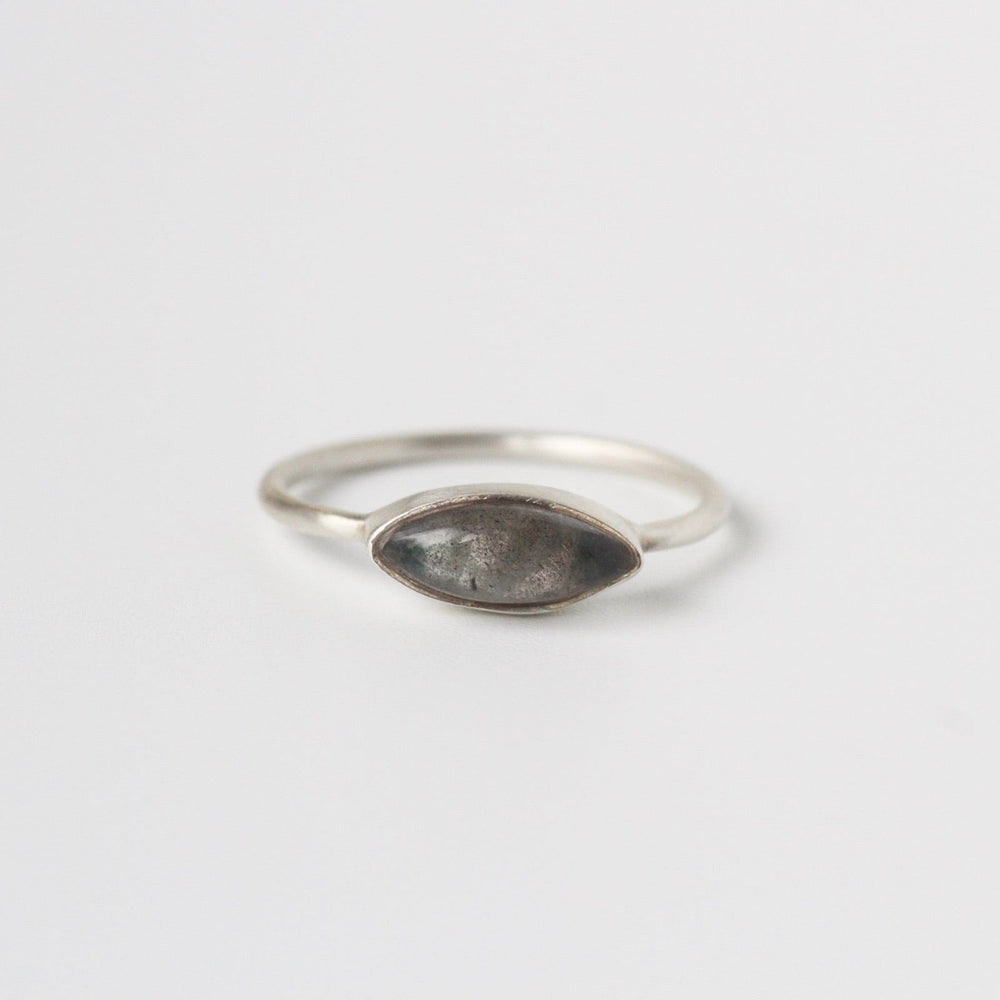 
                  
                    RNG Sterling Silver Cabochon Labradorite Marquis Ring
                  
                