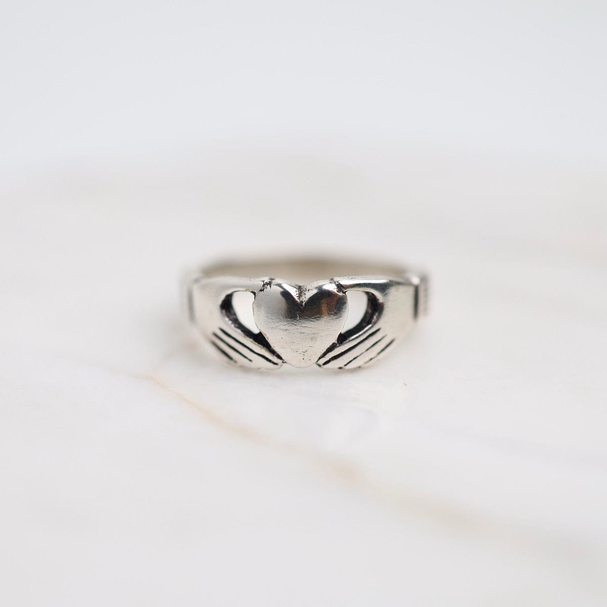 RNG Sterling Silver Claddagh Ring