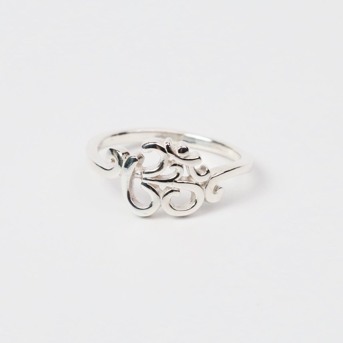 RNG Sterling Silver Filagree Front Ring