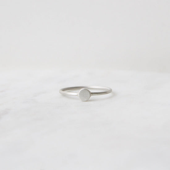 RNG Sterling Silver Little Disc Ring