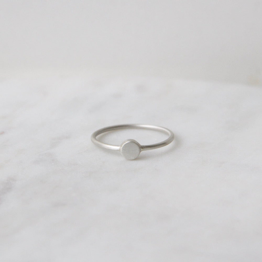 
                      
                        RNG Sterling Silver Little Disc Ring
                      
                    