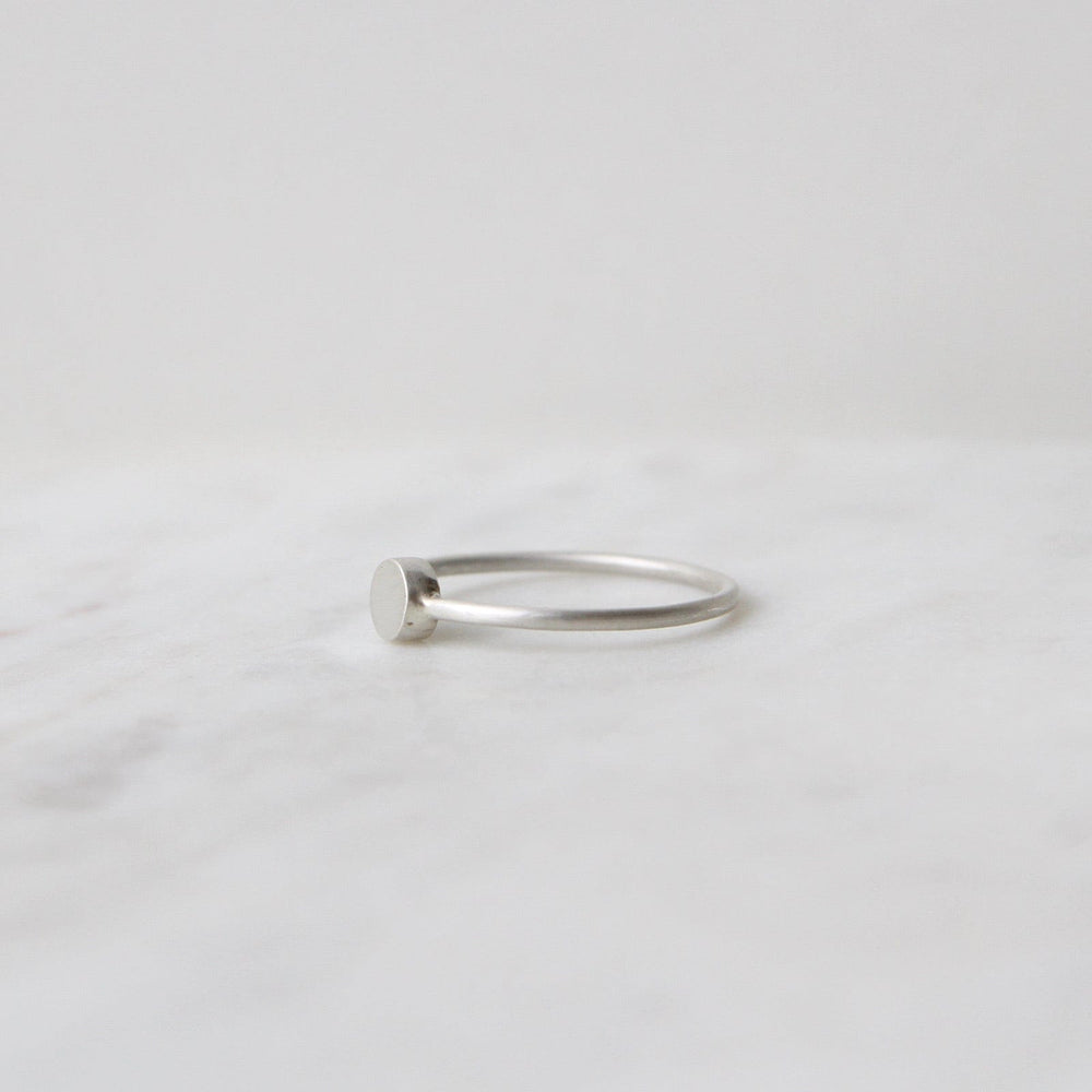 
                      
                        RNG Sterling Silver Little Disc Ring
                      
                    