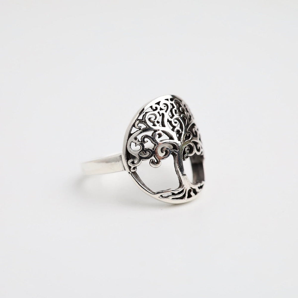 
                      
                        RNG Sterling Silver Tree of Life Shield Ring
                      
                    