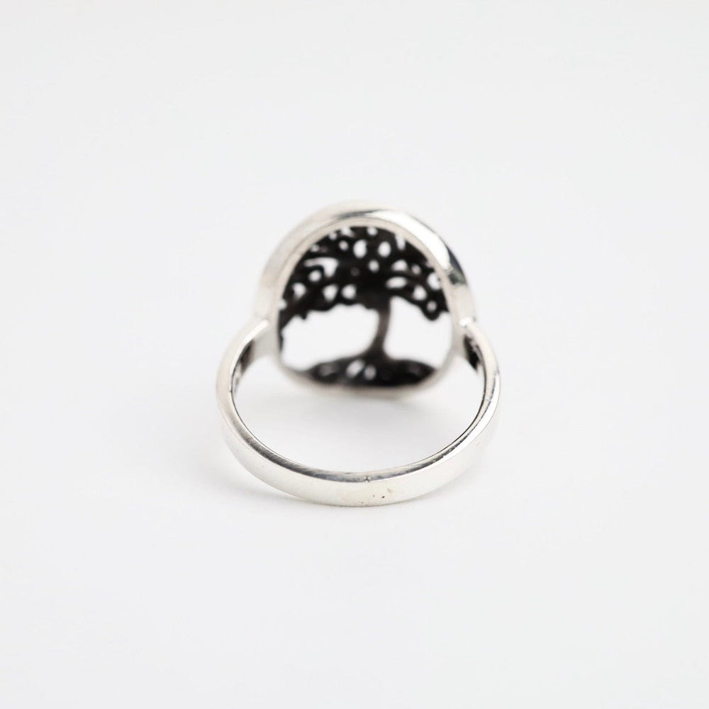 
                      
                        RNG Sterling Silver Tree of Life Shield Ring
                      
                    