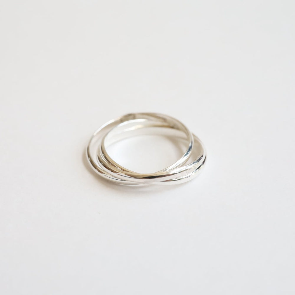 
                  
                    RNG Triple Interlocking Rings - Sterling Silver
                  
                