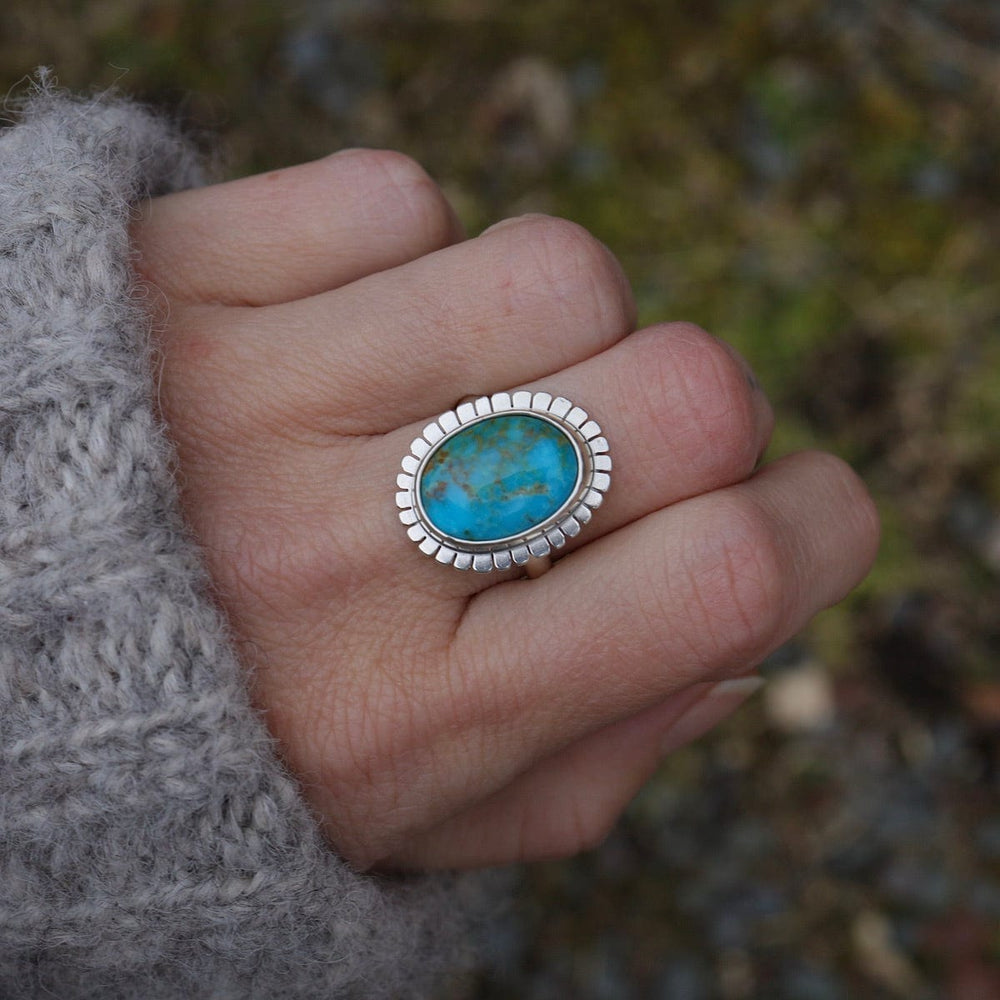 RNG Turquoise Mountain Turquoise Ring