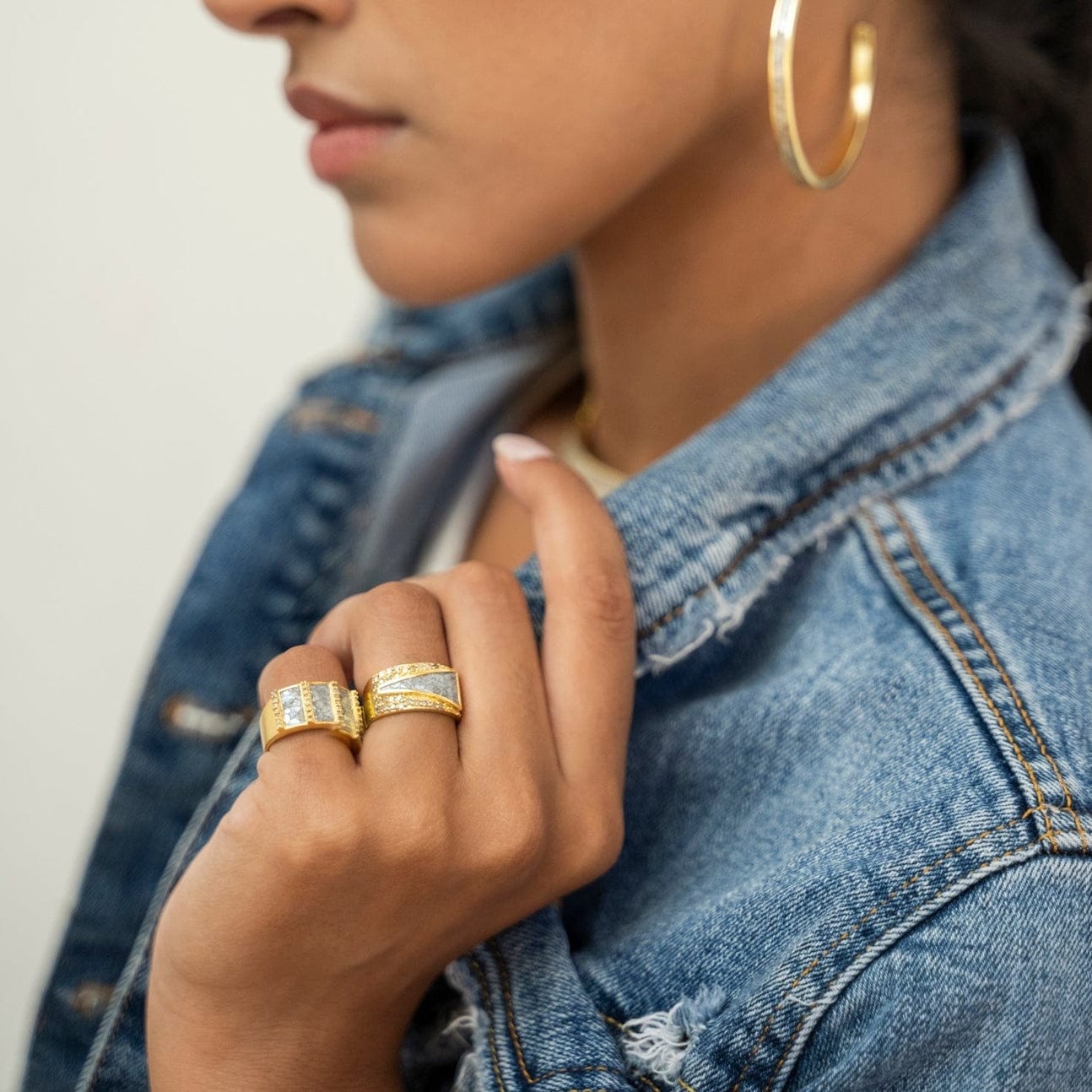 RNG-VRM Bokaro Gold Vermeil Ring