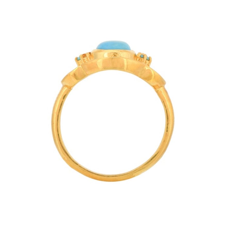 
                  
                    RNG-VRM Turquoise Vermeil Ring
                  
                