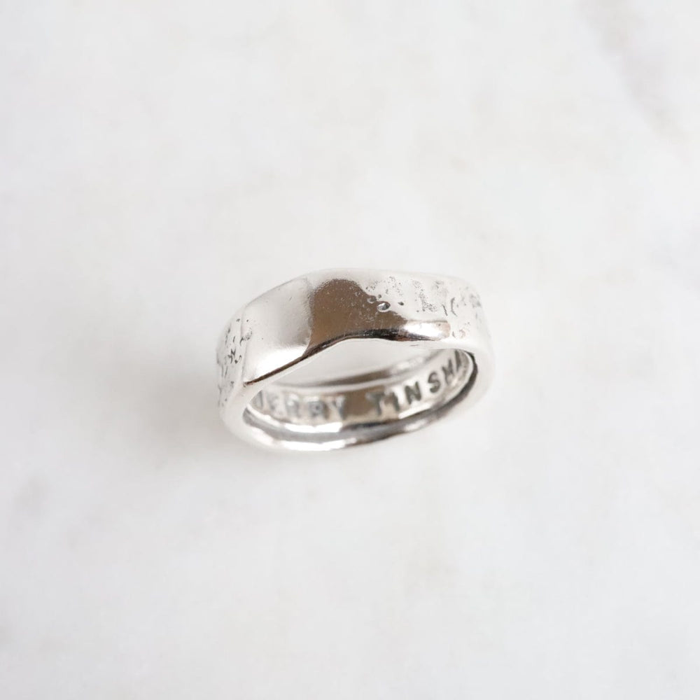 
                      
                        RNG Wide Organic Band Ring
                      
                    