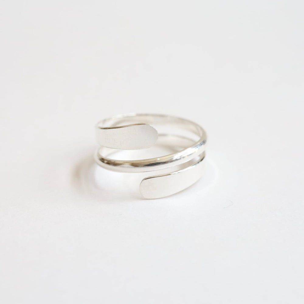 RNG Wrapped Coil Ring - Sterling Silver