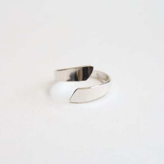RNG Wrapped Single Coil Ring - Sterling Silver