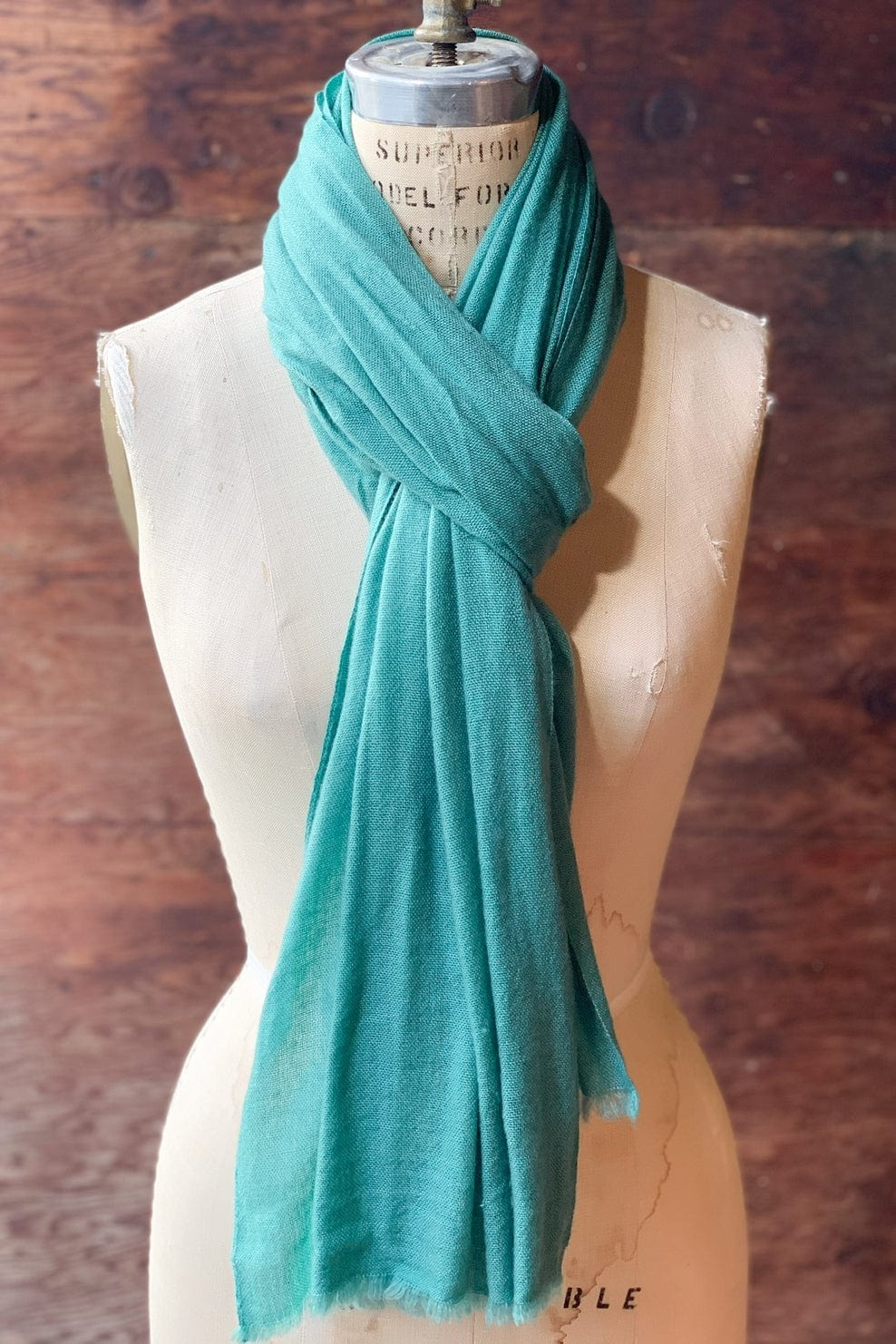 SCRF 28x80 Cashmere Wrap - Jade