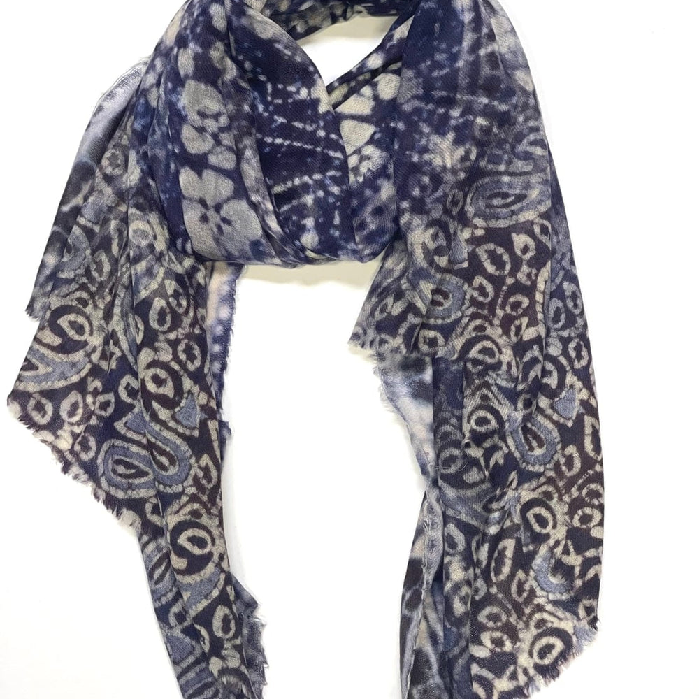 
                  
                    SCRF Amina Wool Scarf/Wrap Navy Purple
                  
                