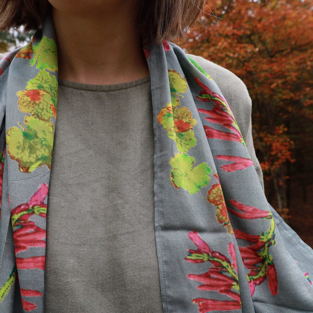 
                  
                    SCRF Autumn Grey `XO` Cotton Scarf
                  
                