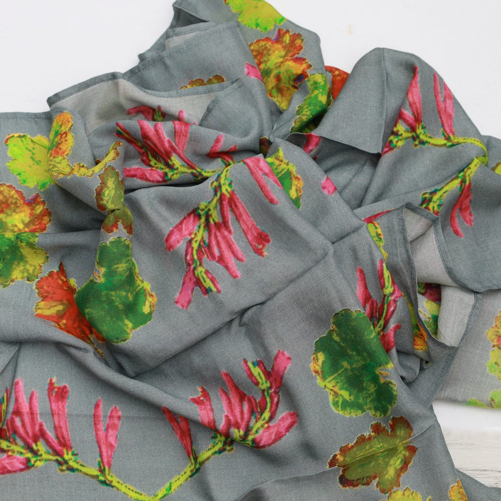 
                  
                    SCRF Autumn Grey `XO` Cotton Scarf
                  
                