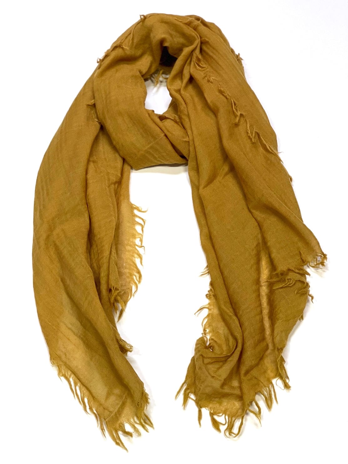 SCRF Bjorn Wool Scarf/Wrap - Mustard