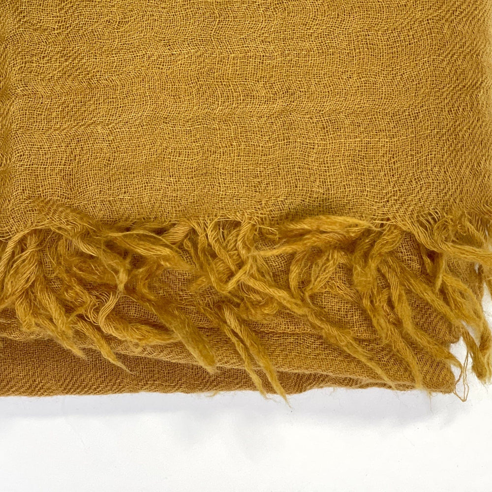 
                      
                        SCRF Bjorn Wool Scarf/Wrap - Mustard
                      
                    