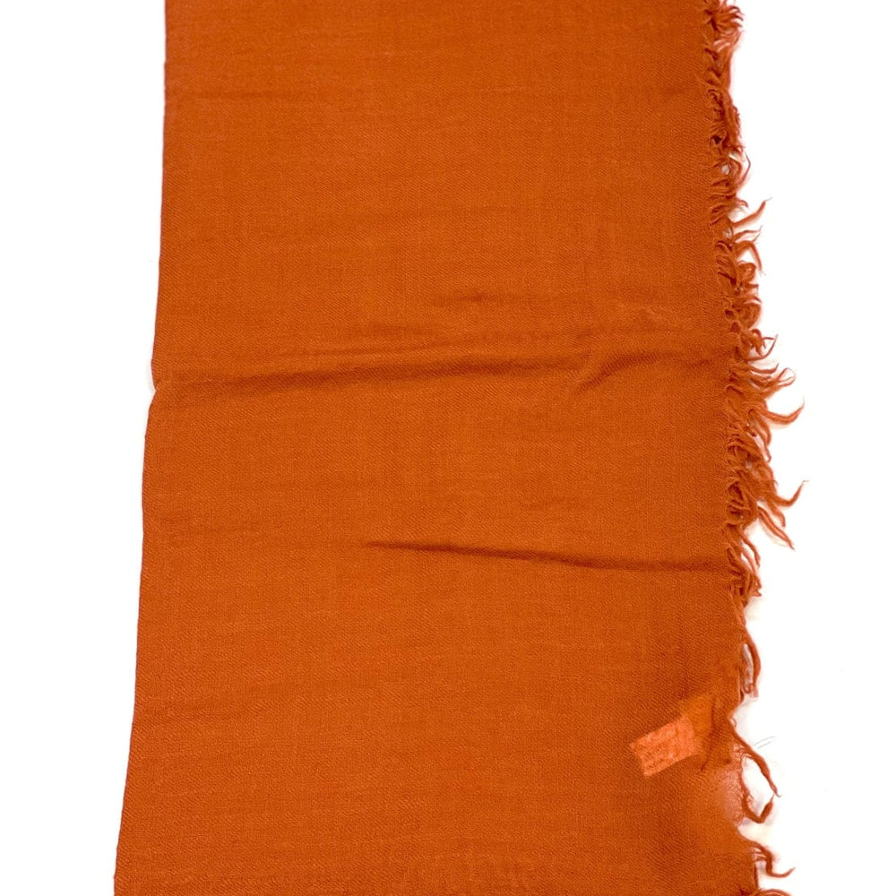 SCRF Bjorn Wool Scarf/Wrap - Orange