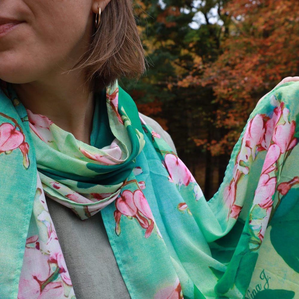 
                  
                    SCRF Bleeding Hearts Cotton Scarf
                  
                