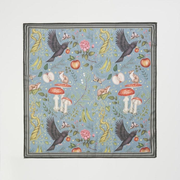 SCRF Catherine Rowe's Into the Woods Square Scarf