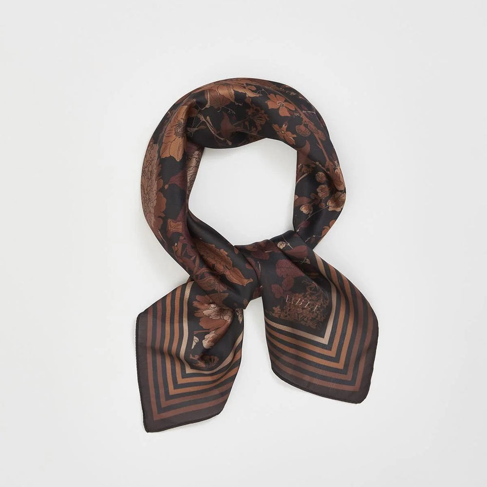 
                      
                        SCRF Deco Bloom Black Square Scarf
                      
                    