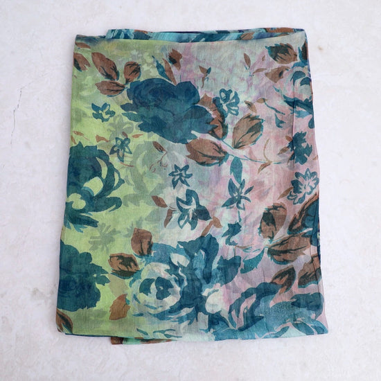 Load image into Gallery viewer, SCRF Eliza Floral Silk Scarf
