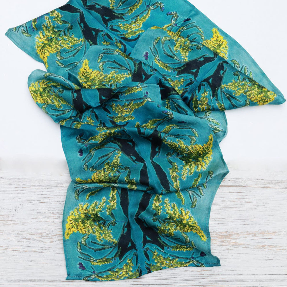 SCRF Golden Rod - Silk Scarf