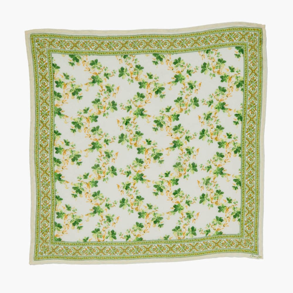 SCRF Green Floral Bandana