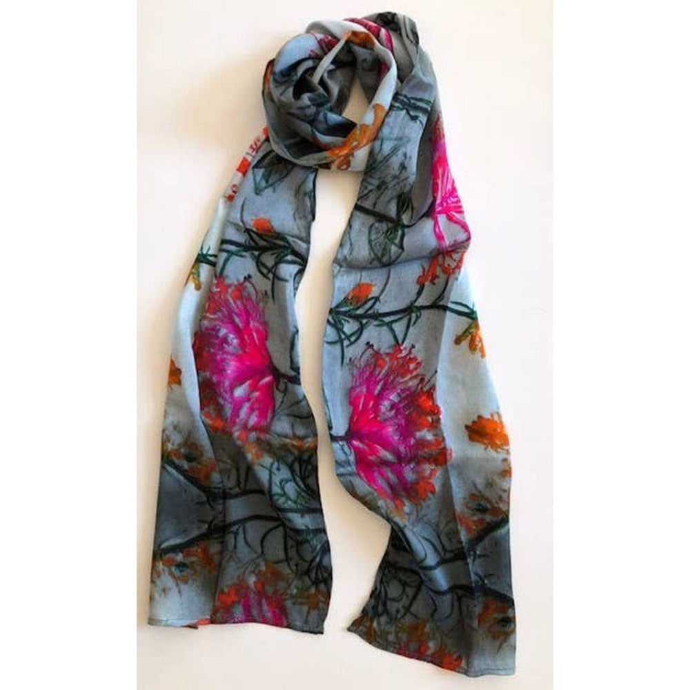 SCRF Honeysuckle Silk Scarf