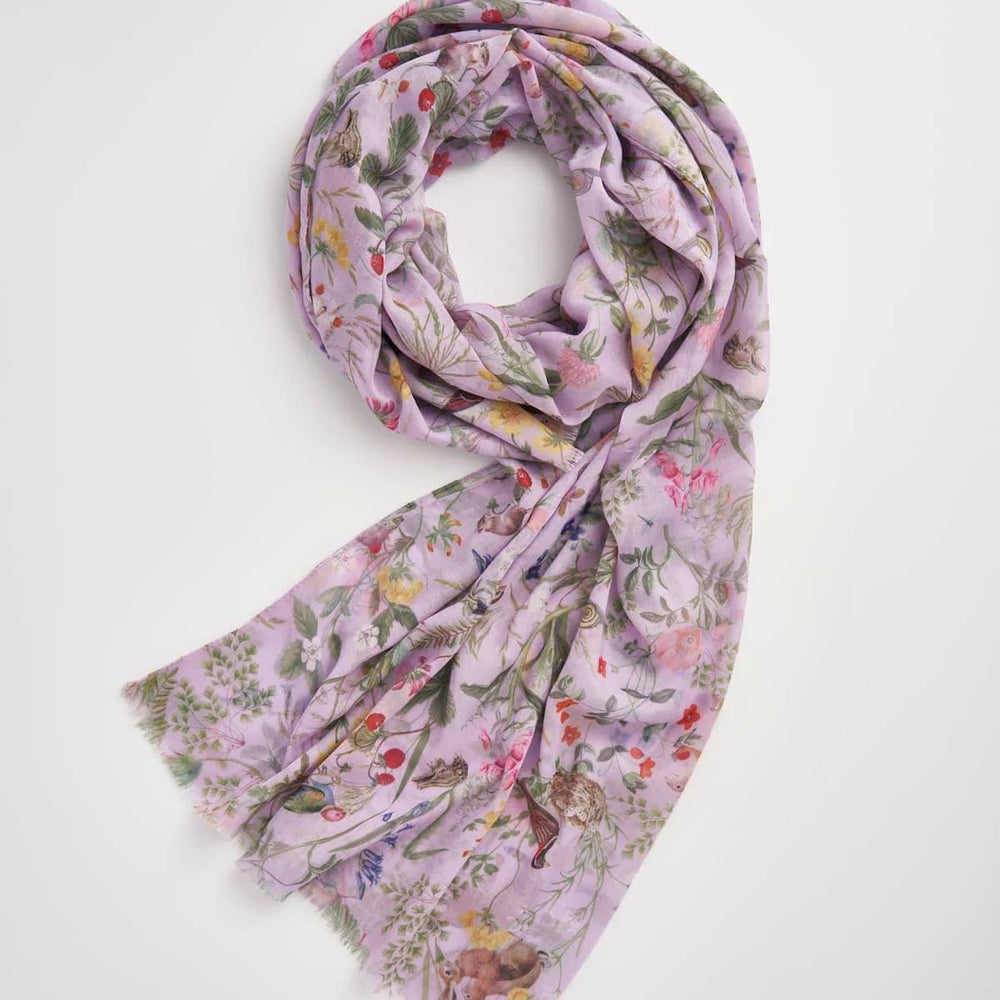 
                      
                        SCRF Meadow Creatures Lilac Lightweight Scarf
                      
                    