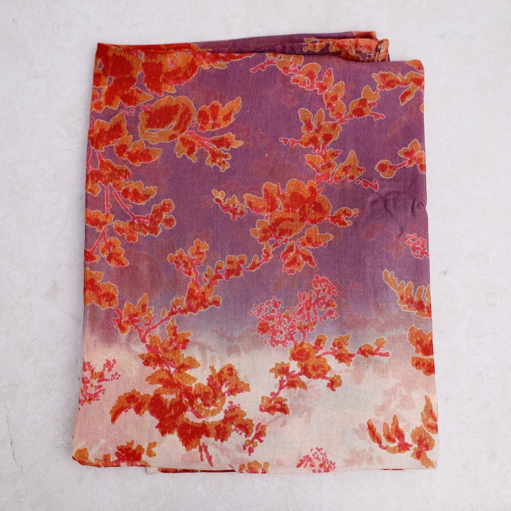 
                      
                        SCRF Orange & Lilac Grace Silk Scarf
                      
                    