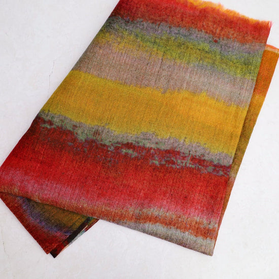 SCRF Pangden Wool Scarf - Bright Stripe