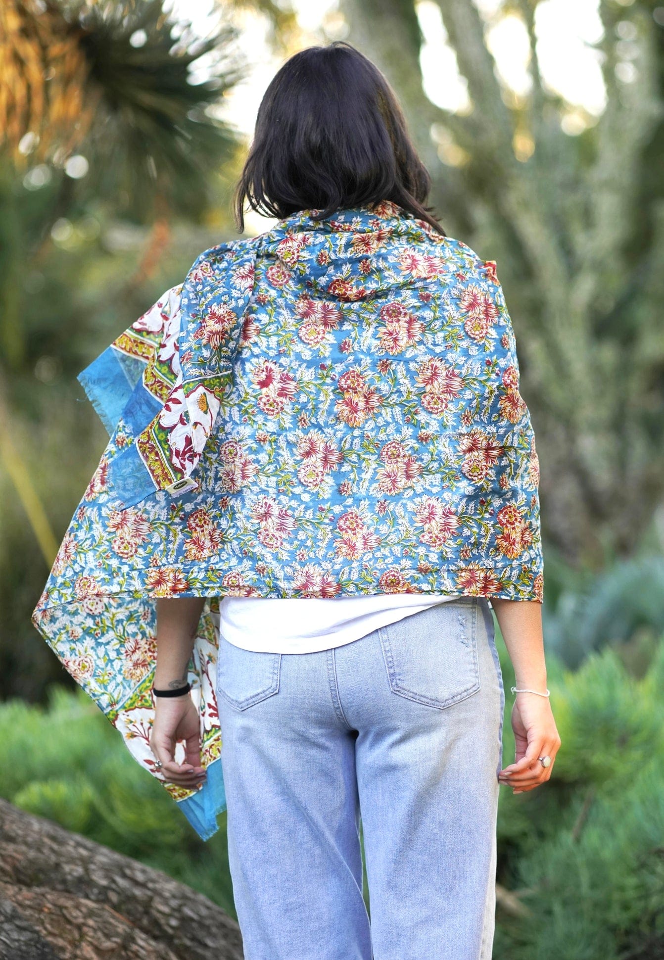 SCRF Teal Nila Scarf