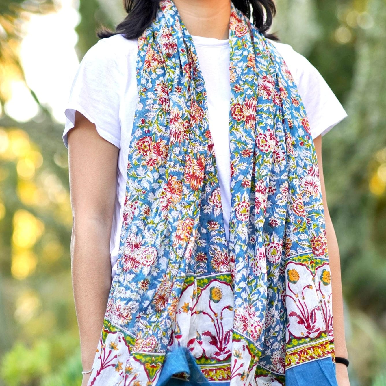 SCRF Teal Nila Scarf