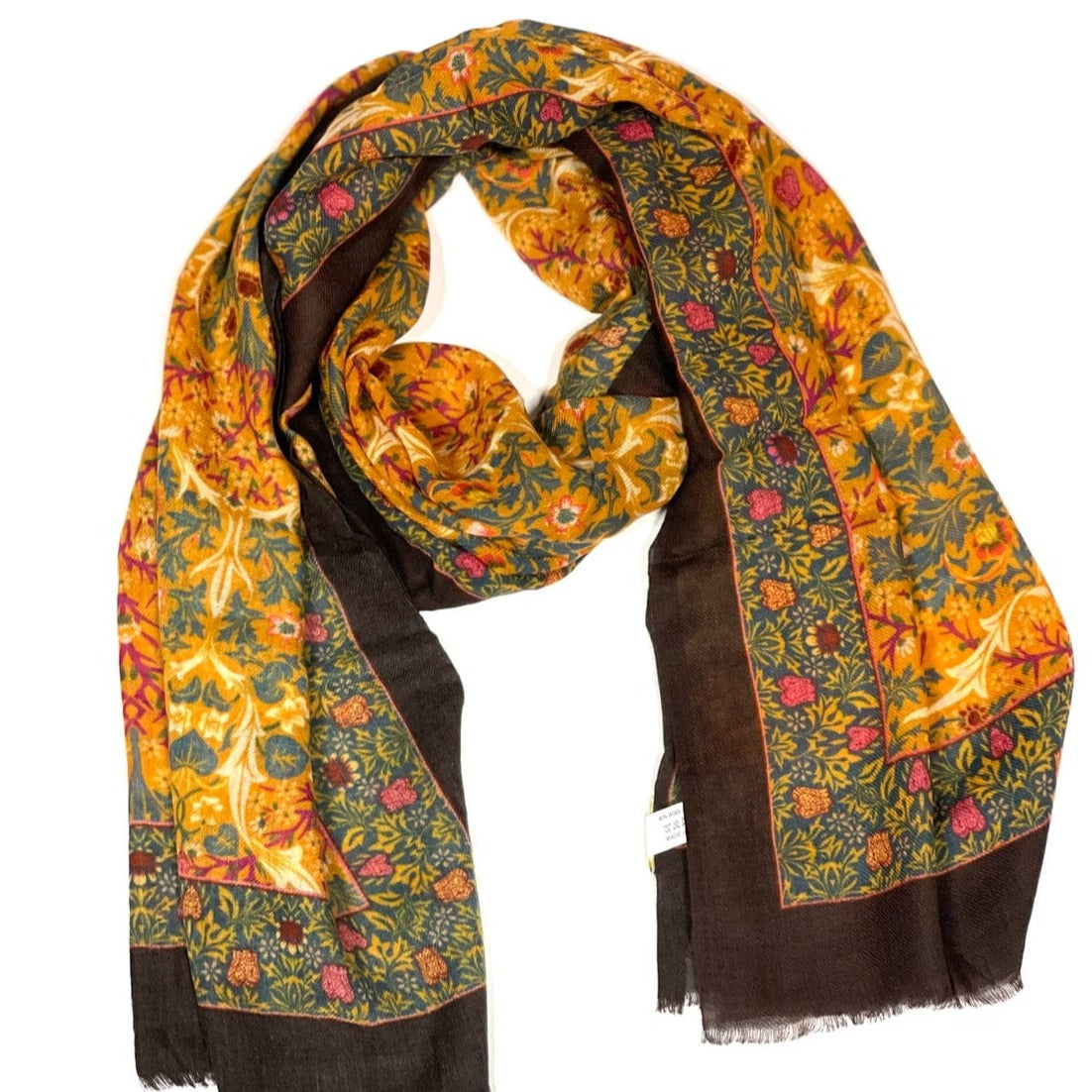 SCRF Zadie Wool Scarf/Wrap Gold