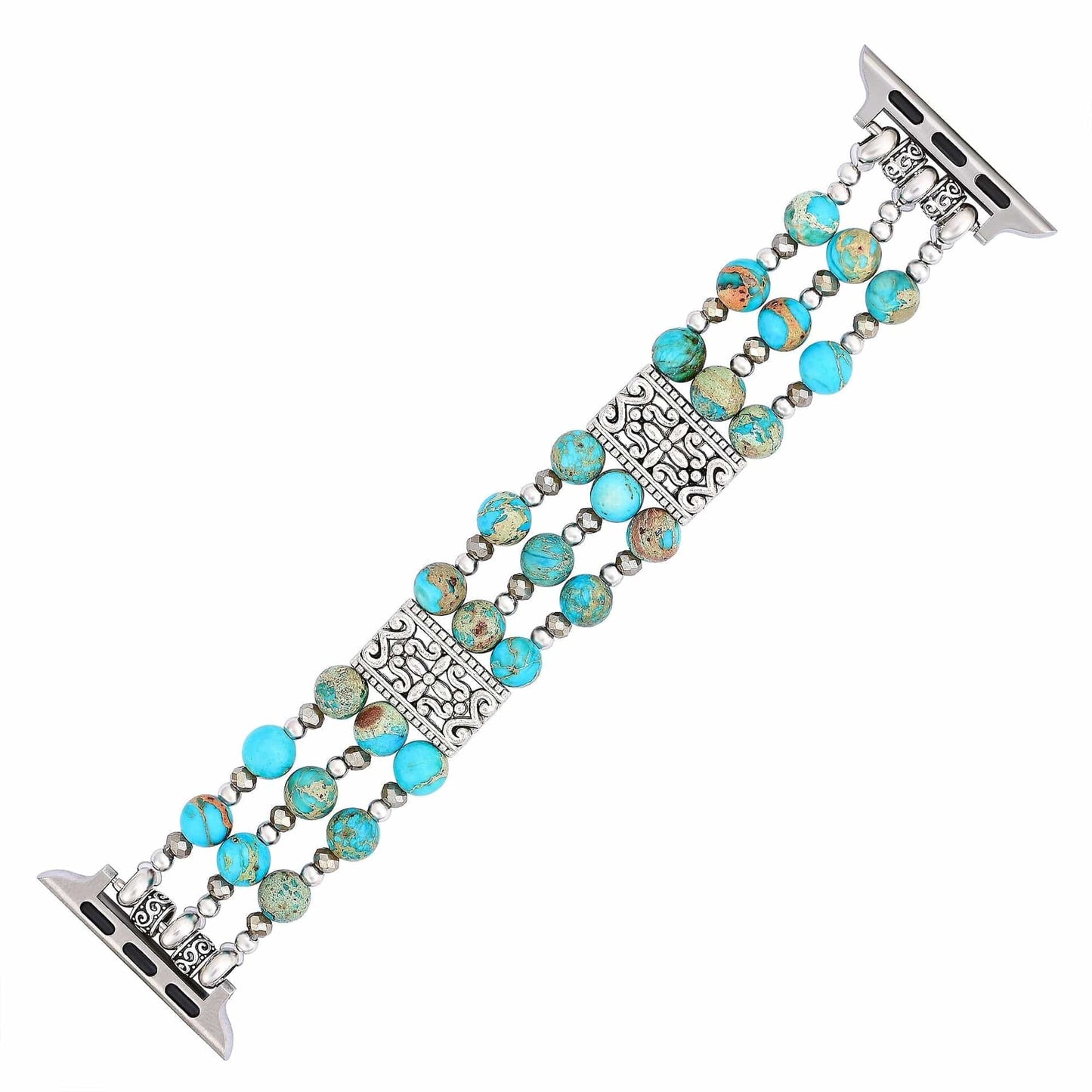 WAT Artisinal Turquoise Spirit Stretch  Apple Watch Strap