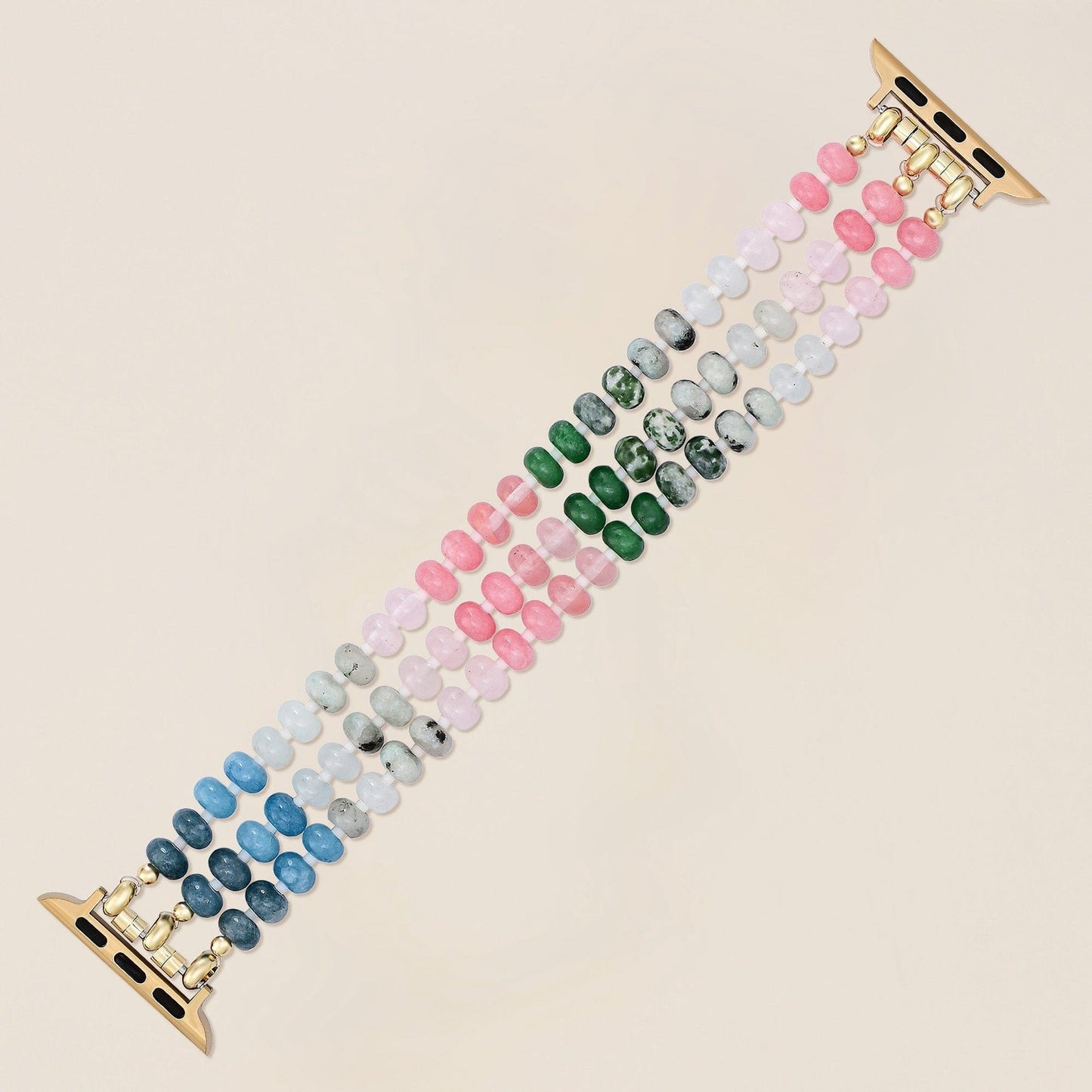 WAT Pastel Dream Stone Stretch  Apple Watch Strap