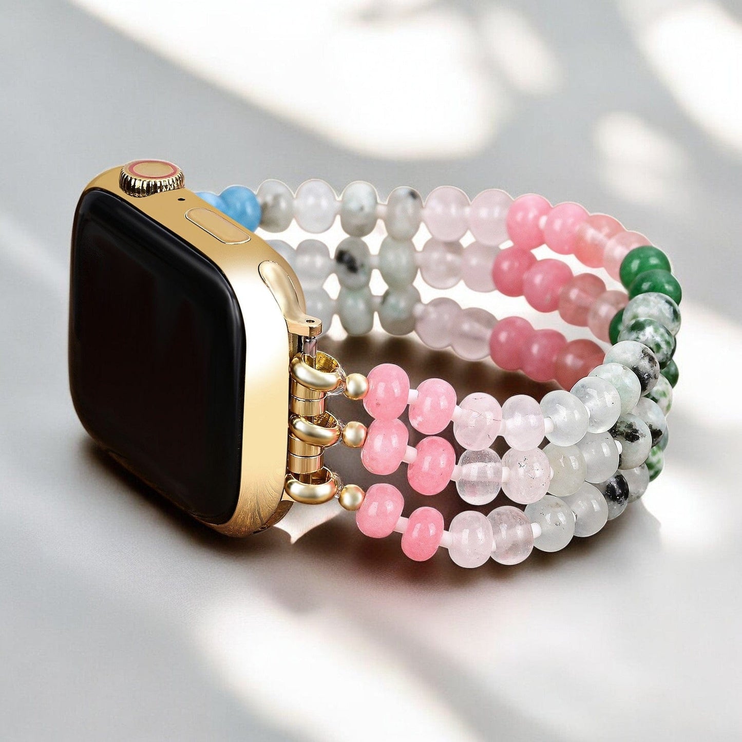 WAT Pastel Dream Stone Stretch  Apple Watch Strap