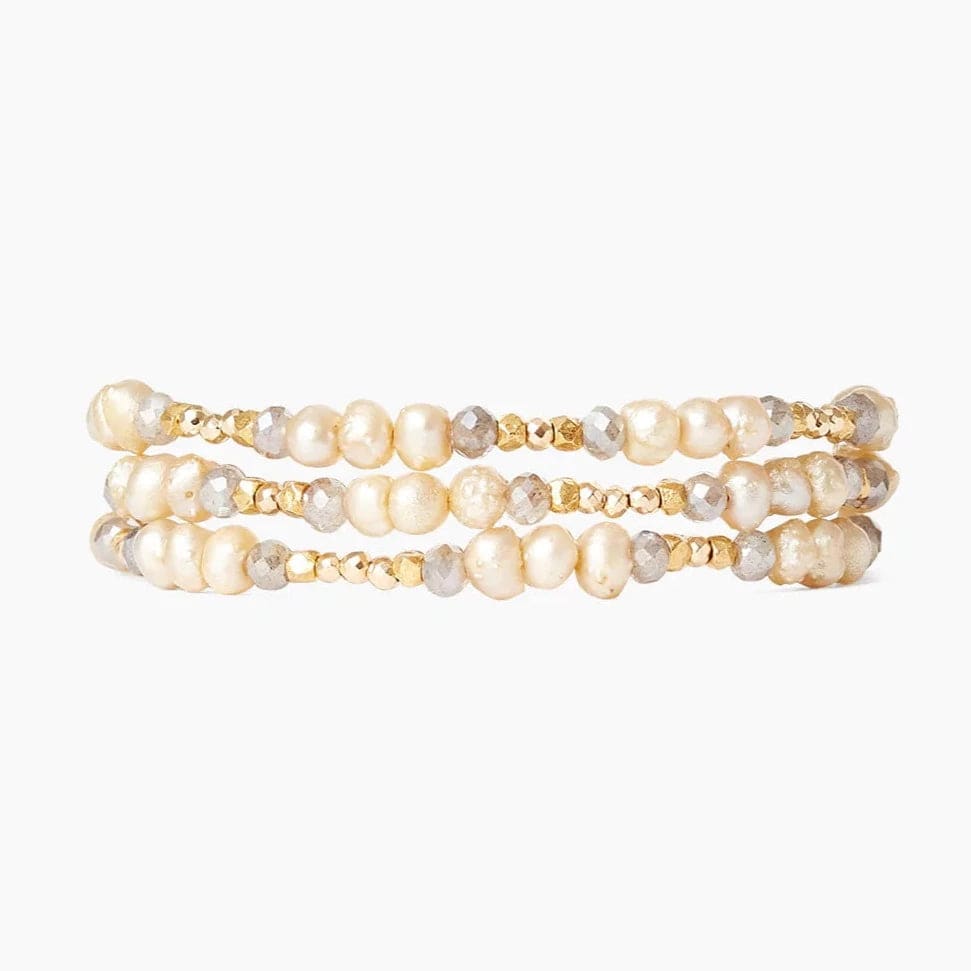 WRP-GPL Champagne Pearl Antica Bracelet
