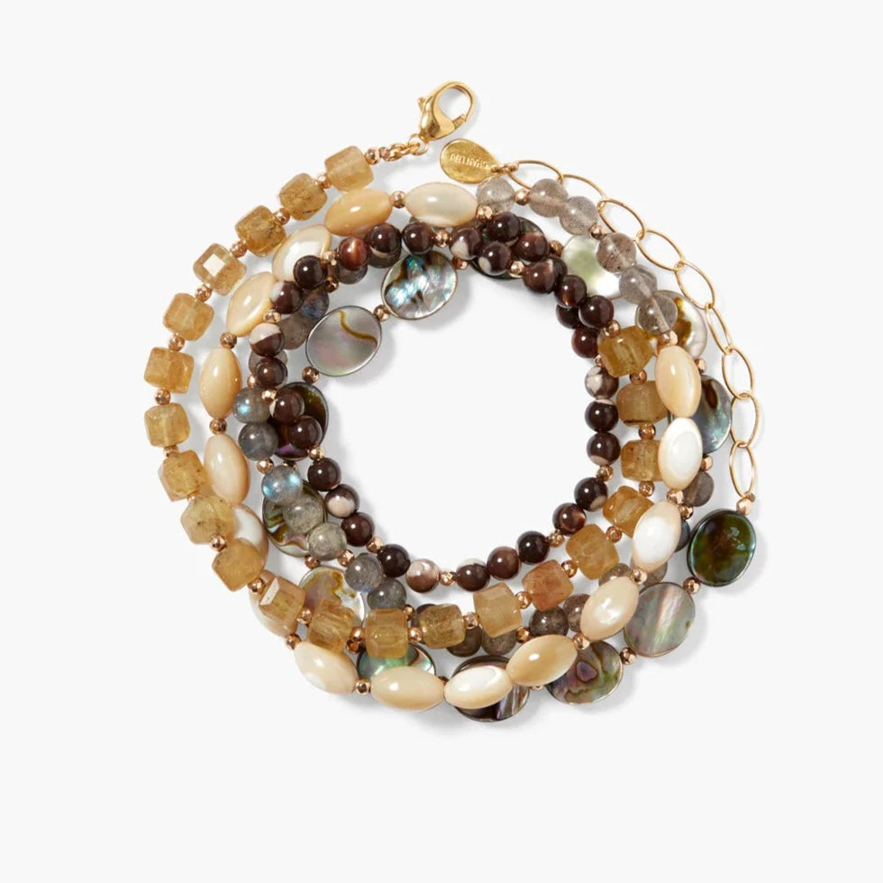 
                      
                        WRP-GPL KEYES NAKED WRAP BRACELET NATURAL MIX
                      
                    