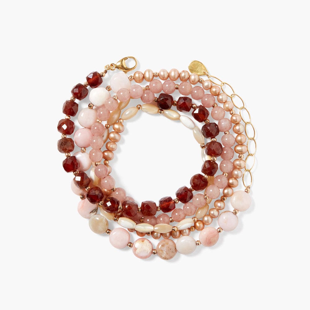 
                  
                    WRP-GPL Keyes Naked Wrap Bracelet Pink Mix
                  
                