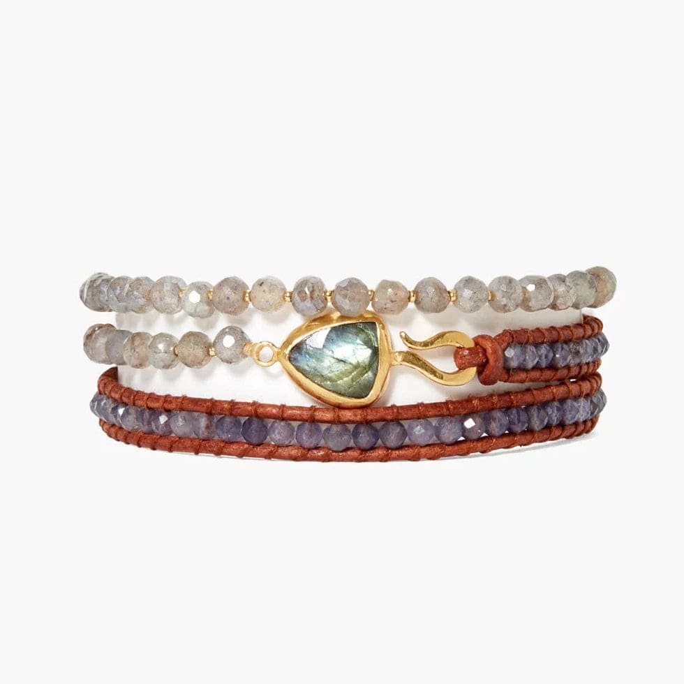 
                      
                        WRP-GPL RAHEL TRIPLE WRAP BRACELET IOLITE MIX
                      
                    