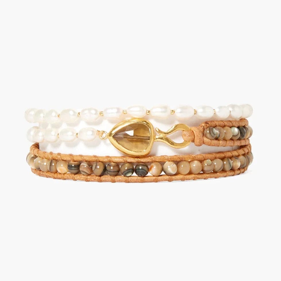 
                      
                        WRP-GPL Rahel Triple Wrap Bracelet Natural Mix
                      
                    